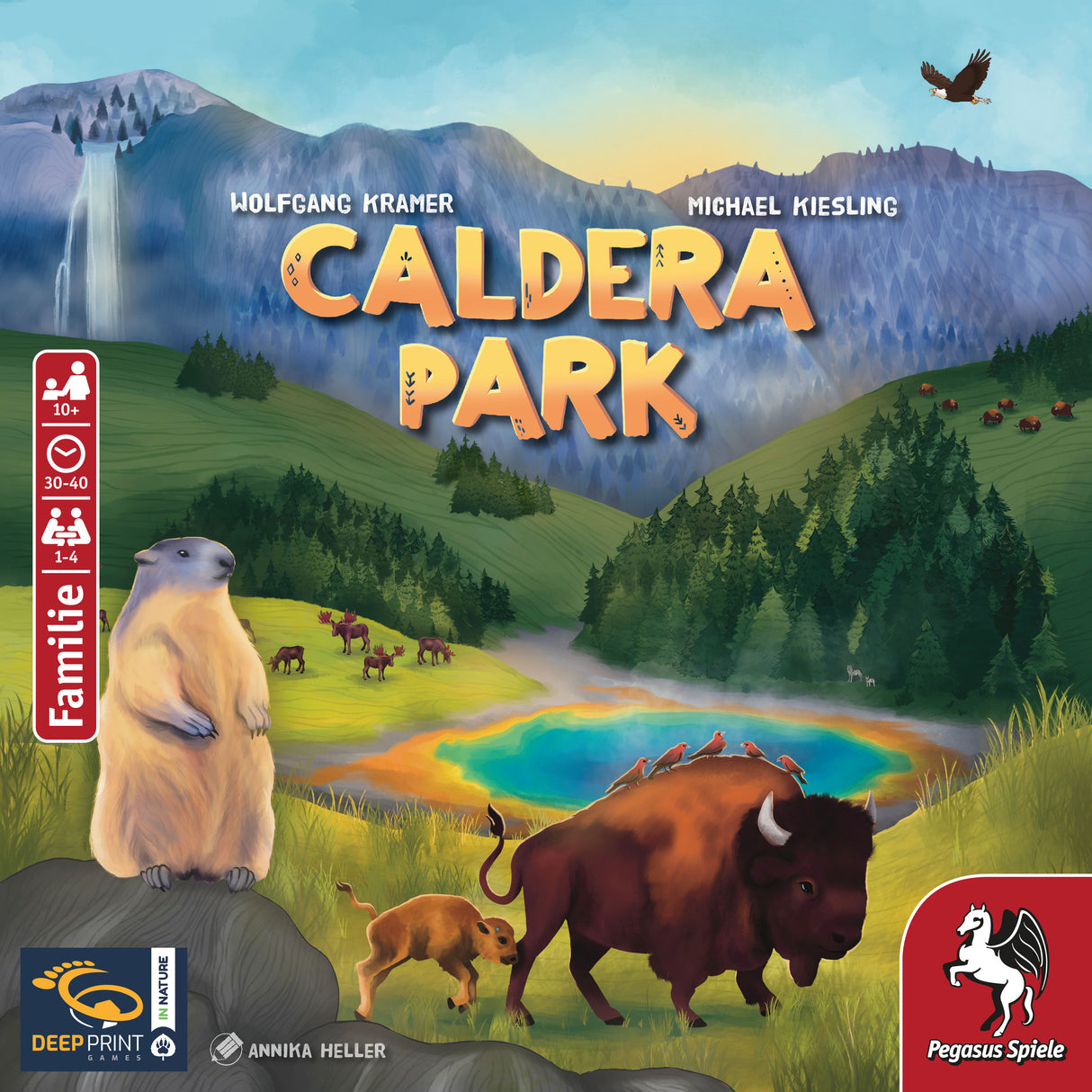 Pegasus Spiele | Caldera Park (Deep Print Games)