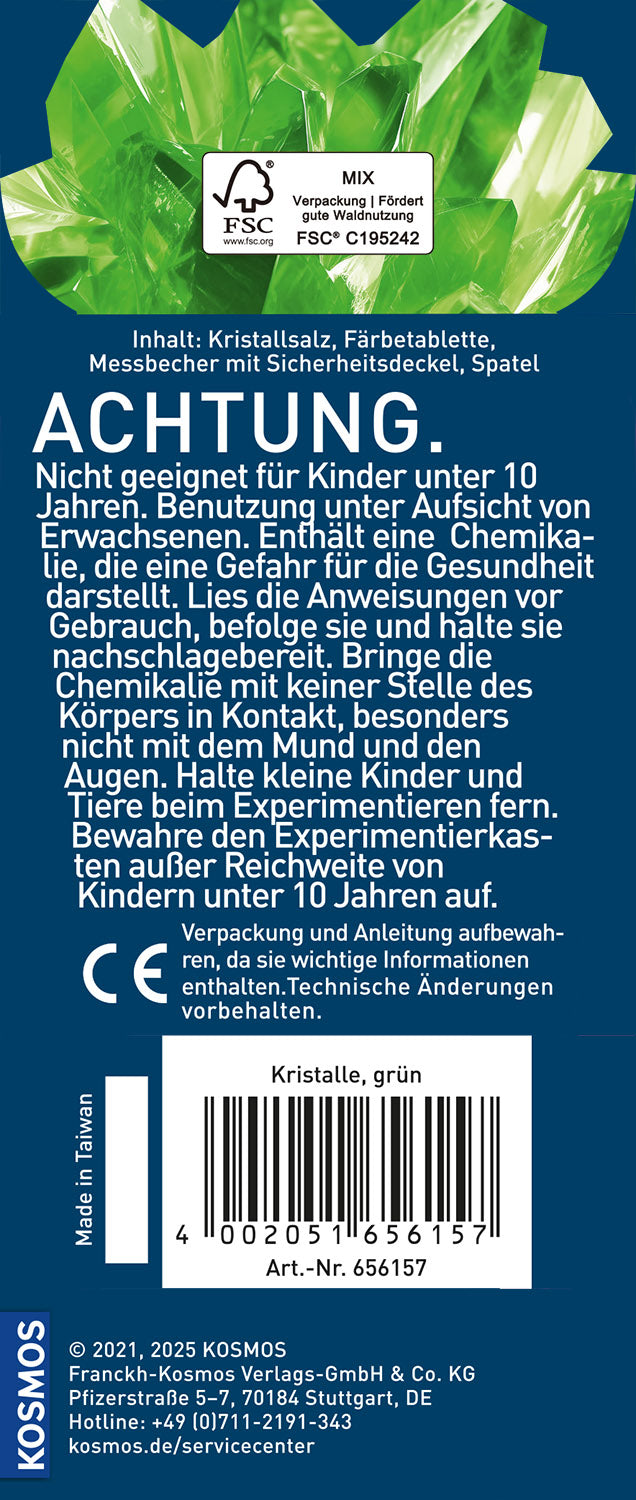 KOSMOS | Grüne Kristalle