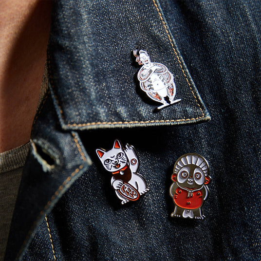 Heldberg Games | Emaille Pins - japanische Motive