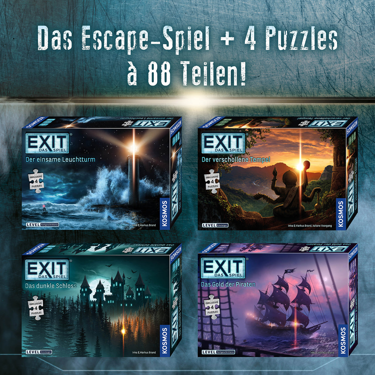 KOSMOS | EXIT®-Das Spiel+Puzzle Das Gold der Piraten
