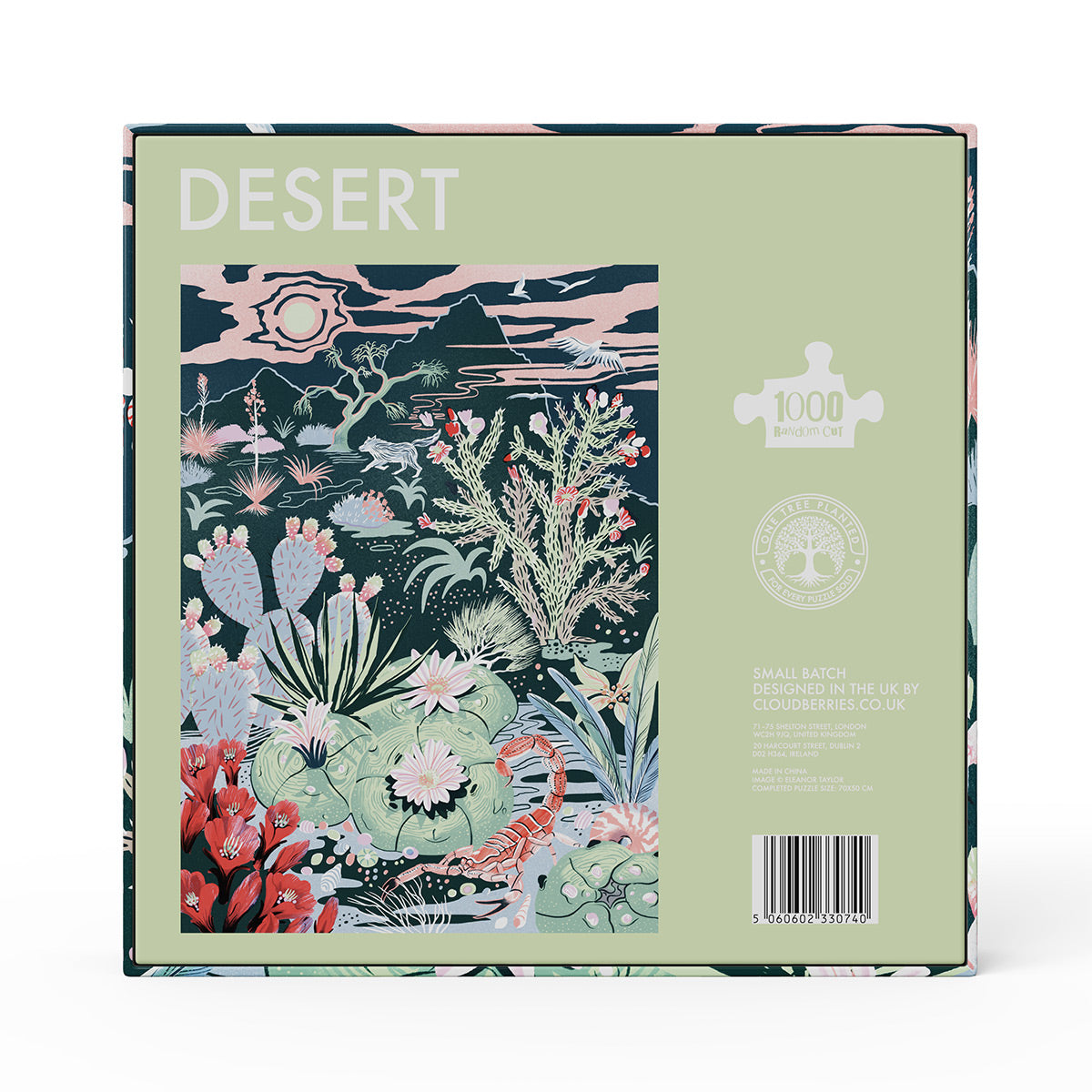 Cloudberries | Desert | Puzzle | 1000 Teile | Kleinserie