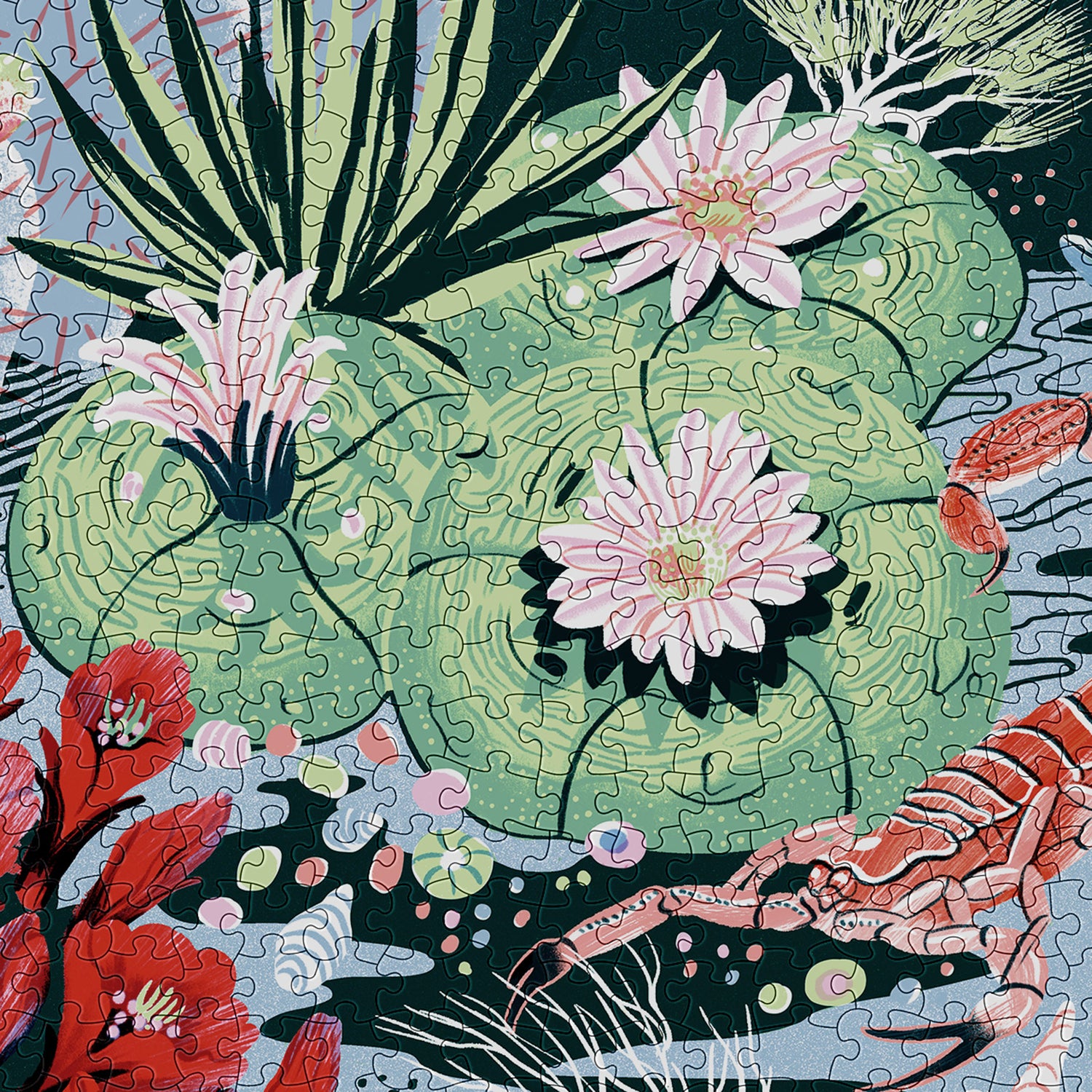 Cloudberries | Desert | Puzzle | 1000 Teile | Kleinserie