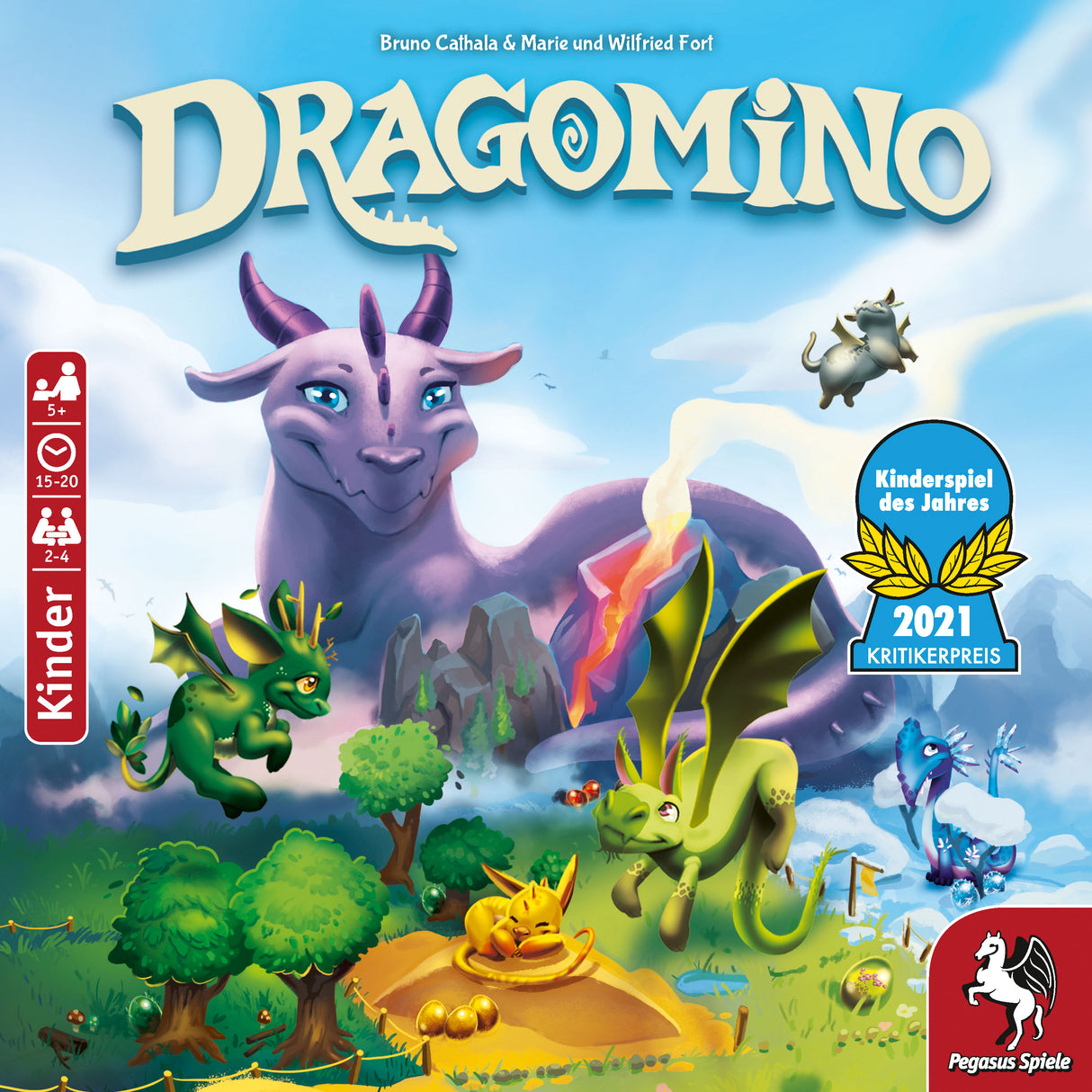 Pegasus Spiele | Dragomino *Kinderspiel des Jahres 2021*
