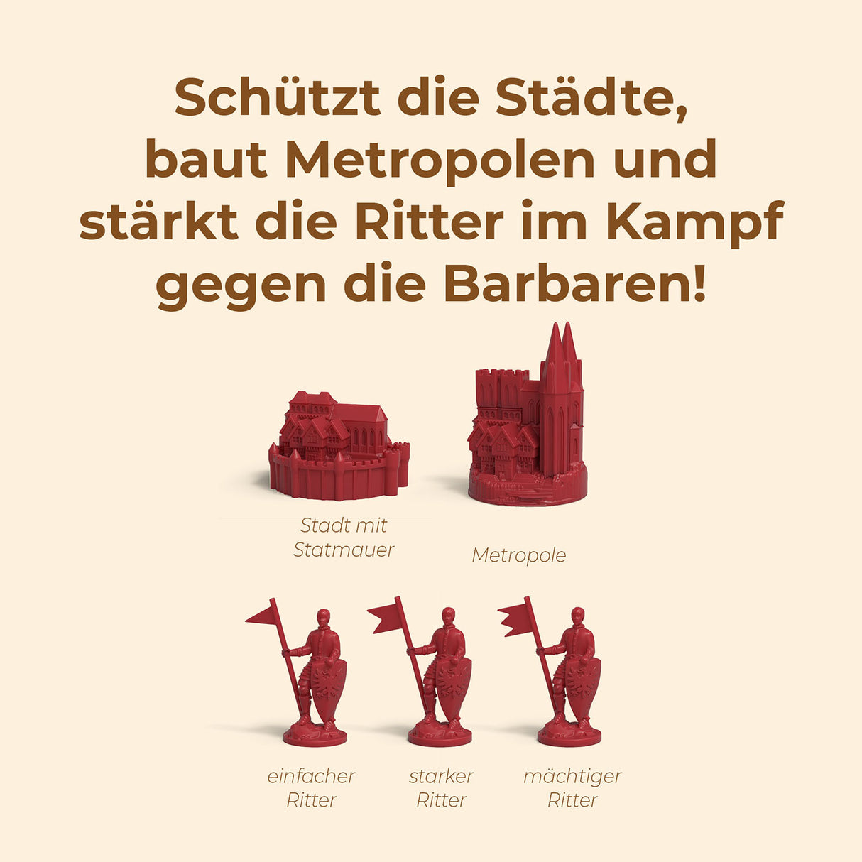 KOSMOS | CATAN - Städte & Ritter - Erweiterung