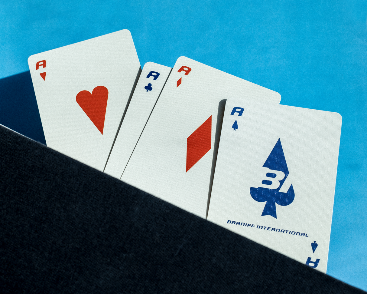 Art of Play - Braniff-Spielkarten, limitierte Auflage