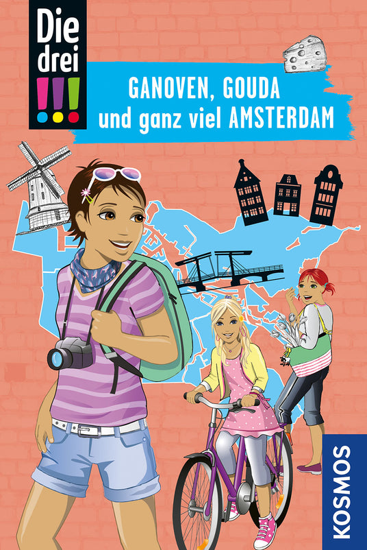 KOSMOS | Die drei !!! Reisekrimi Ganoven Gouda Amsterdam