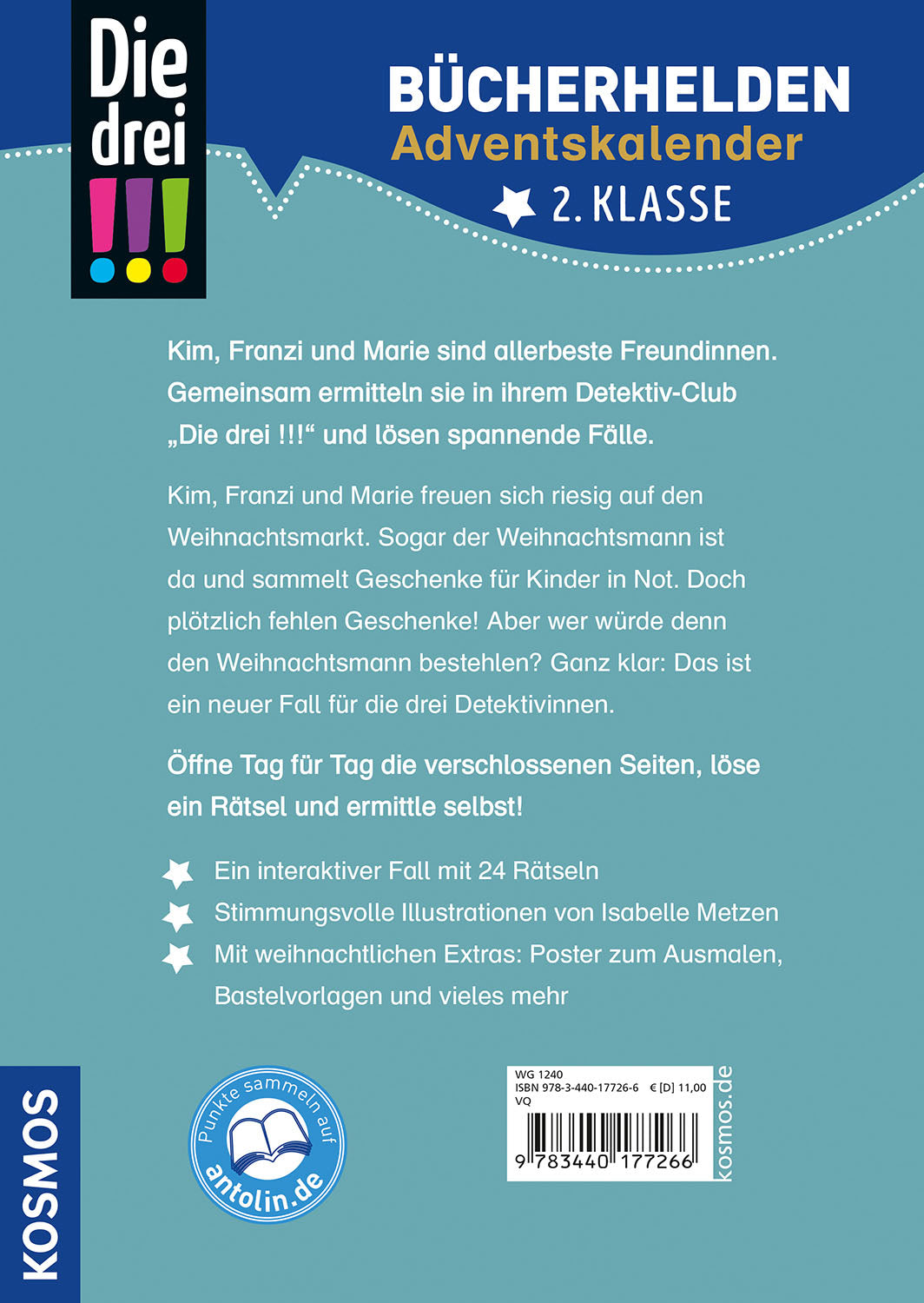 KOSMOS | Bücherhelden !!! Adventskalender Buch 2023