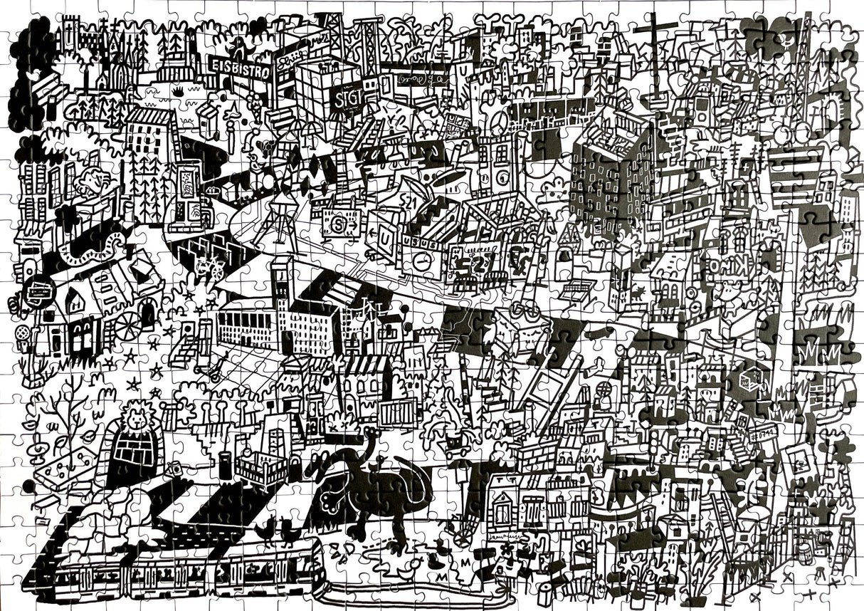 Das Puzzle Kollektiv - "#0711" | Puzzle | 500 Teile