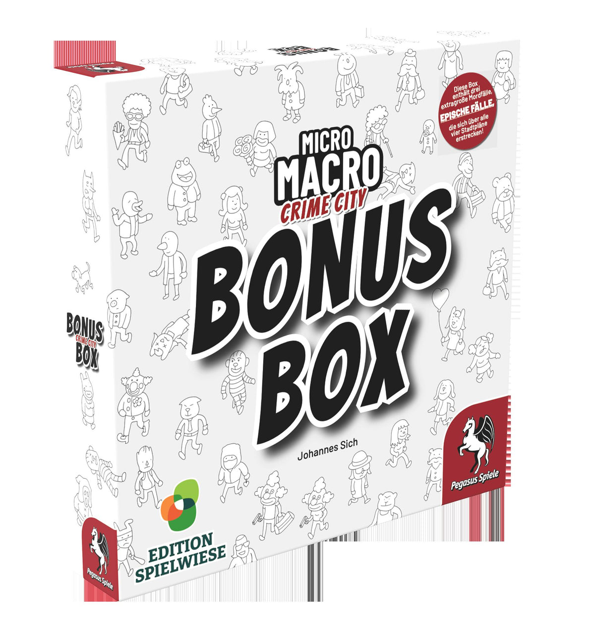 Pegasus Spiele | MicroMacro: Crime City - Bonus Box (Edition Spielwiese)