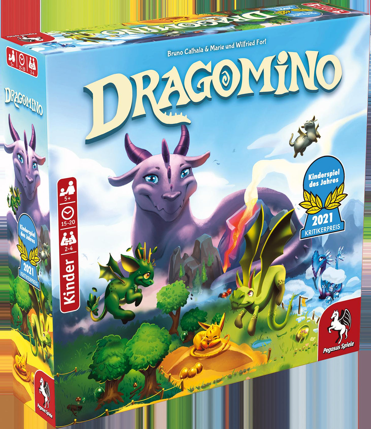Pegasus Spiele | Dragomino *Kinderspiel des Jahres 2021*