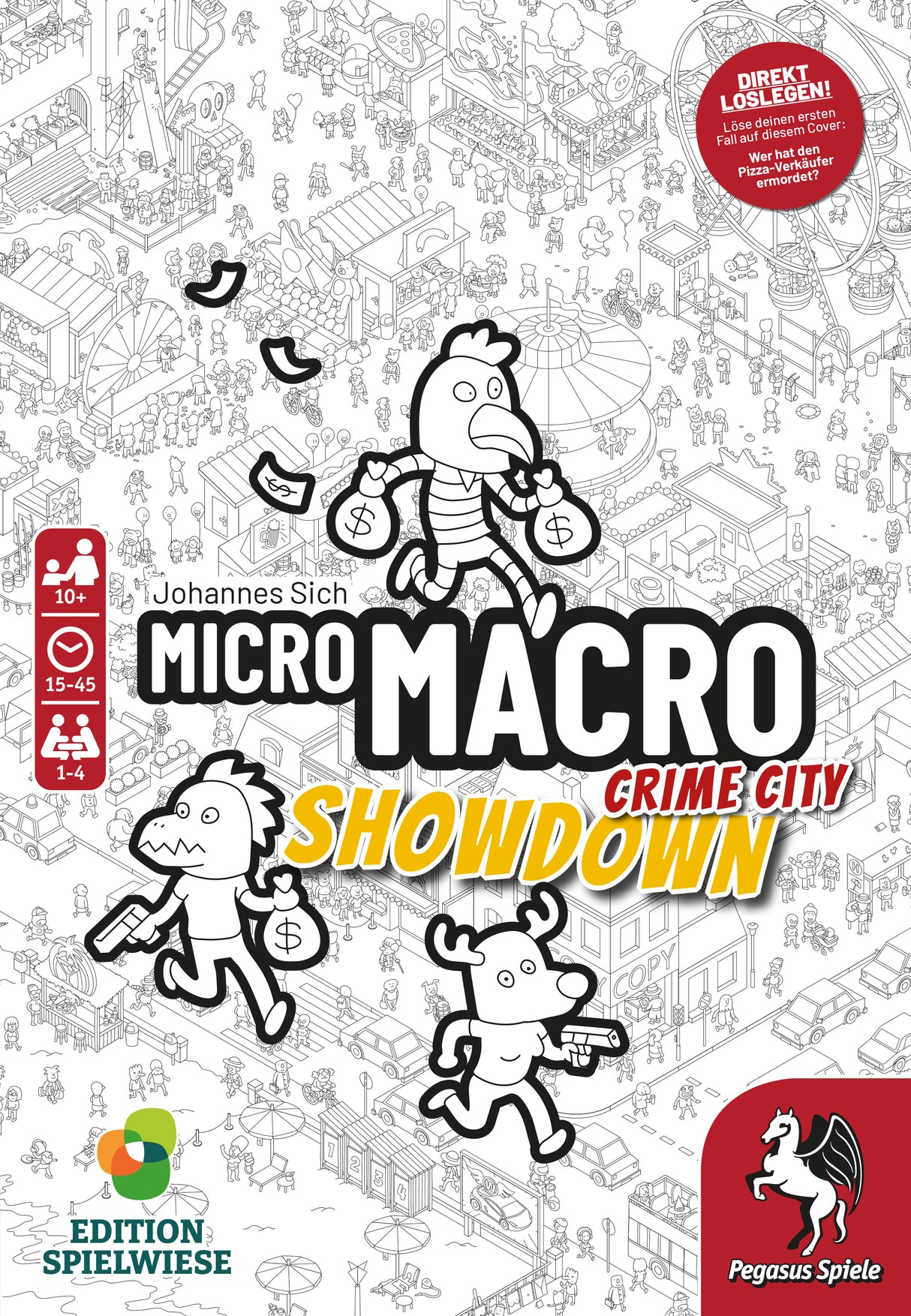 Pegasus Spiele | MicroMacro: Crime City 4 – Showdown (Edition Spielwiese)