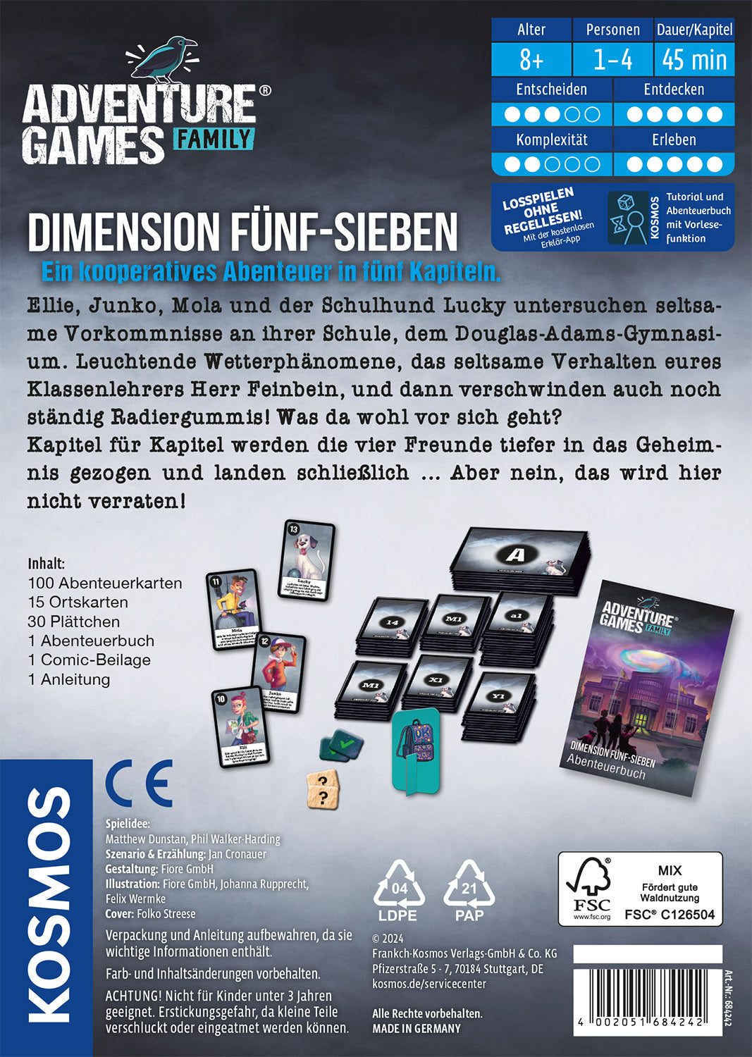 KOSMOS | Adventure Games Family - Dimension Fünf-Sieben