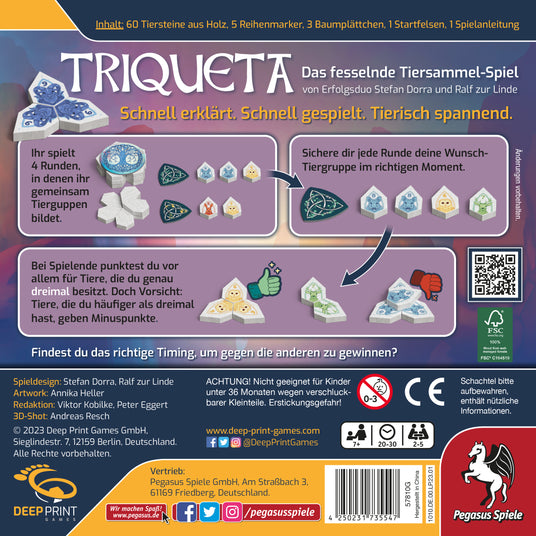Pegasus Spiele | Triqueta (Deep Print Games)