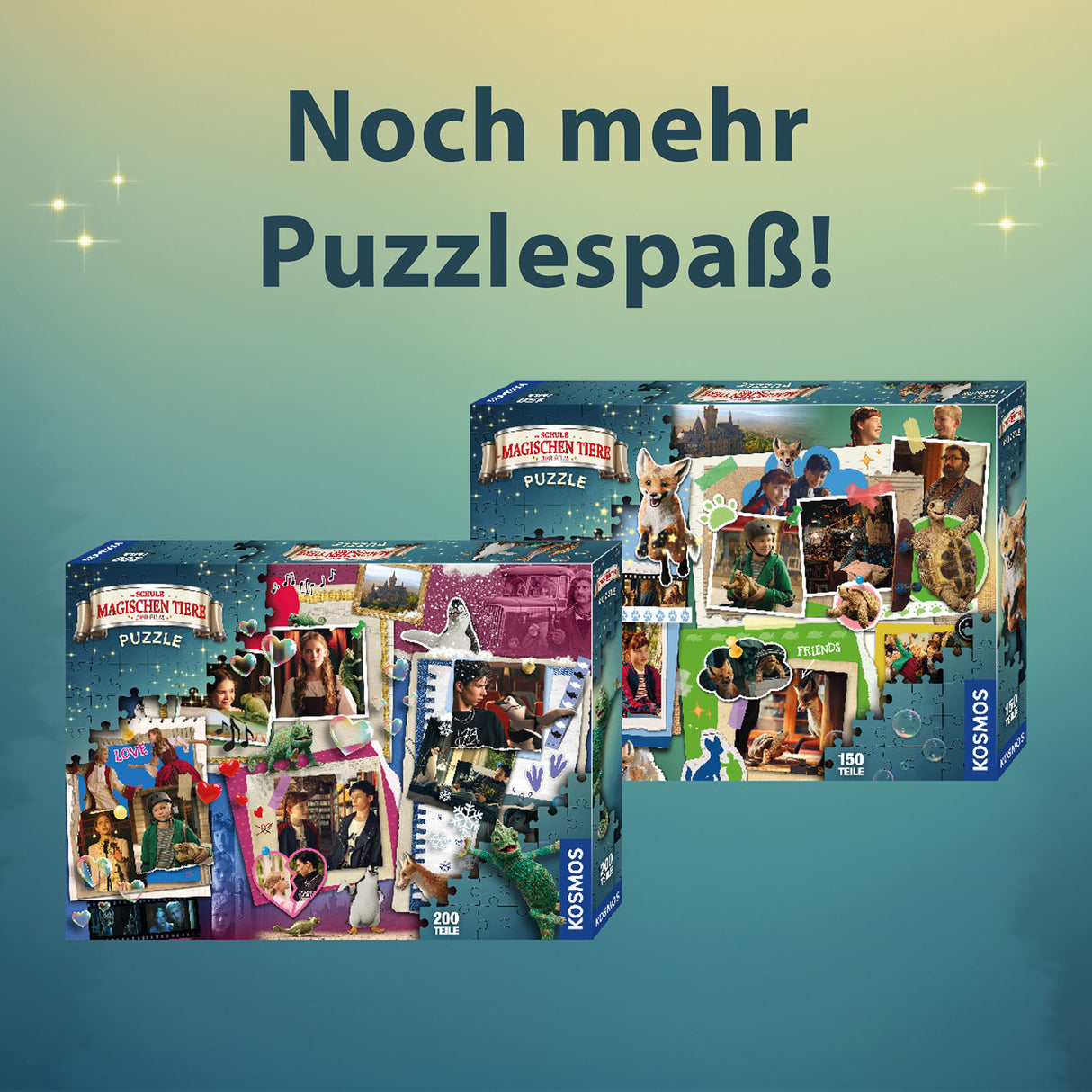 KOSMOS | Die Schule der magischen Tiere: Puzzle zum Film — Teamwork