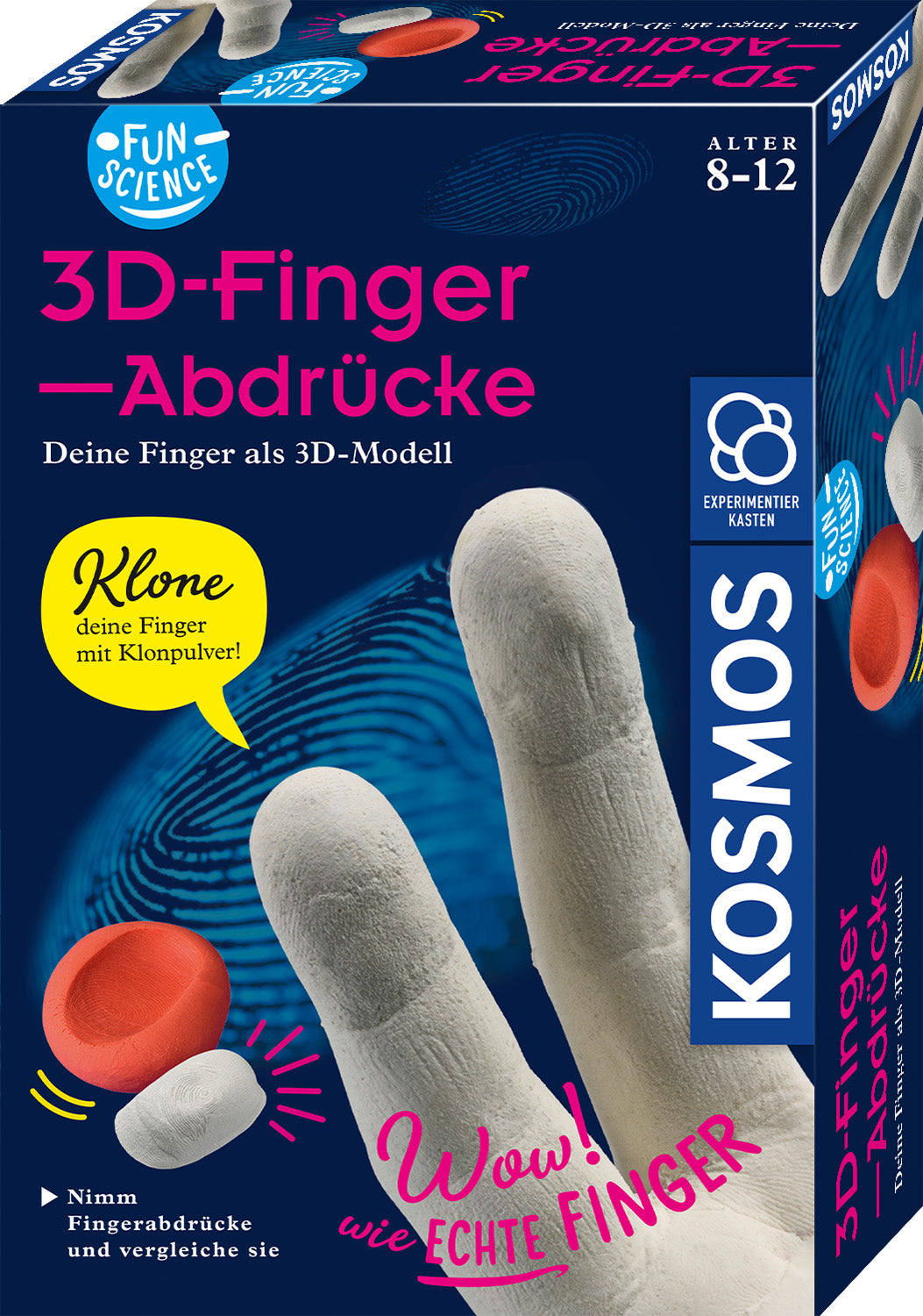 KOSMOS | Fun Science 3D-Fingerabdrücke