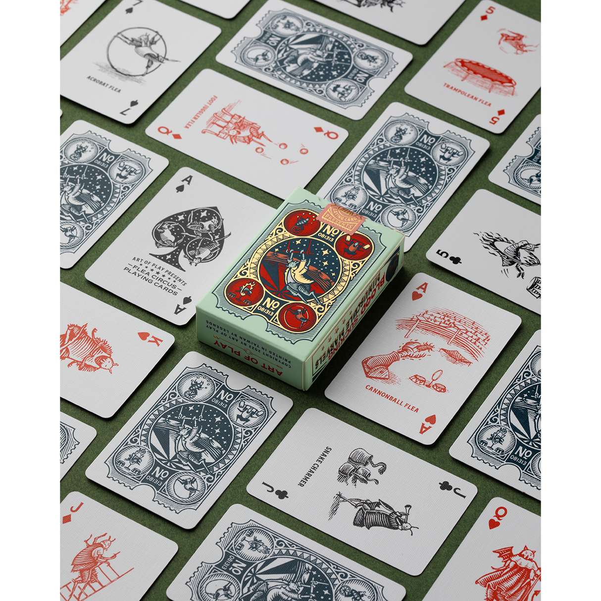 Art of Play | Spielkarten | Flohzirkus - Flea Circus