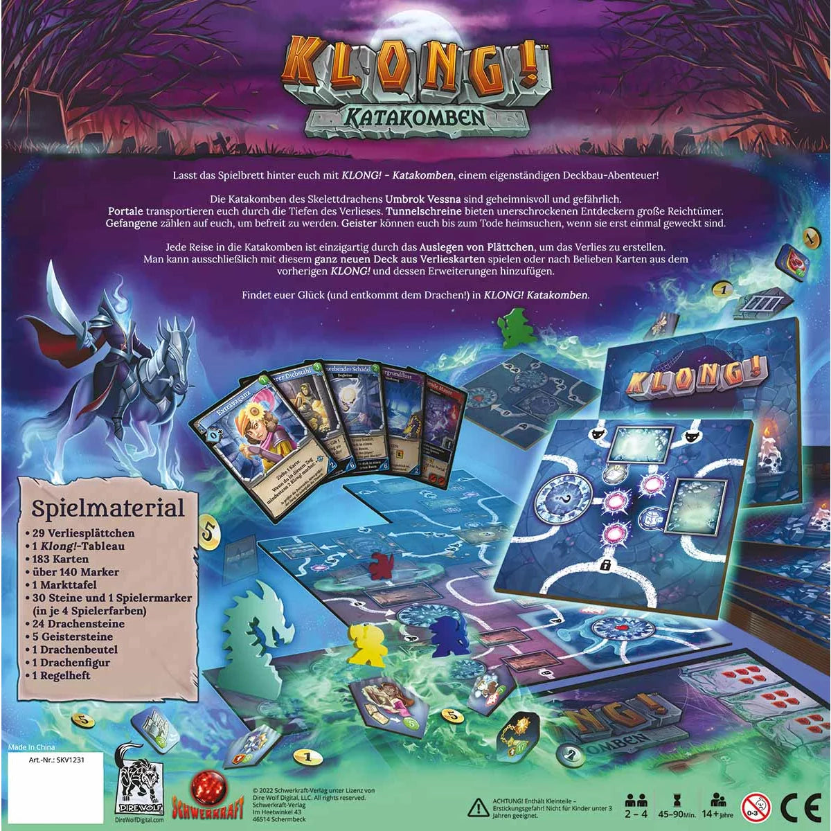 Klong! Katakomben | Schwerkraft