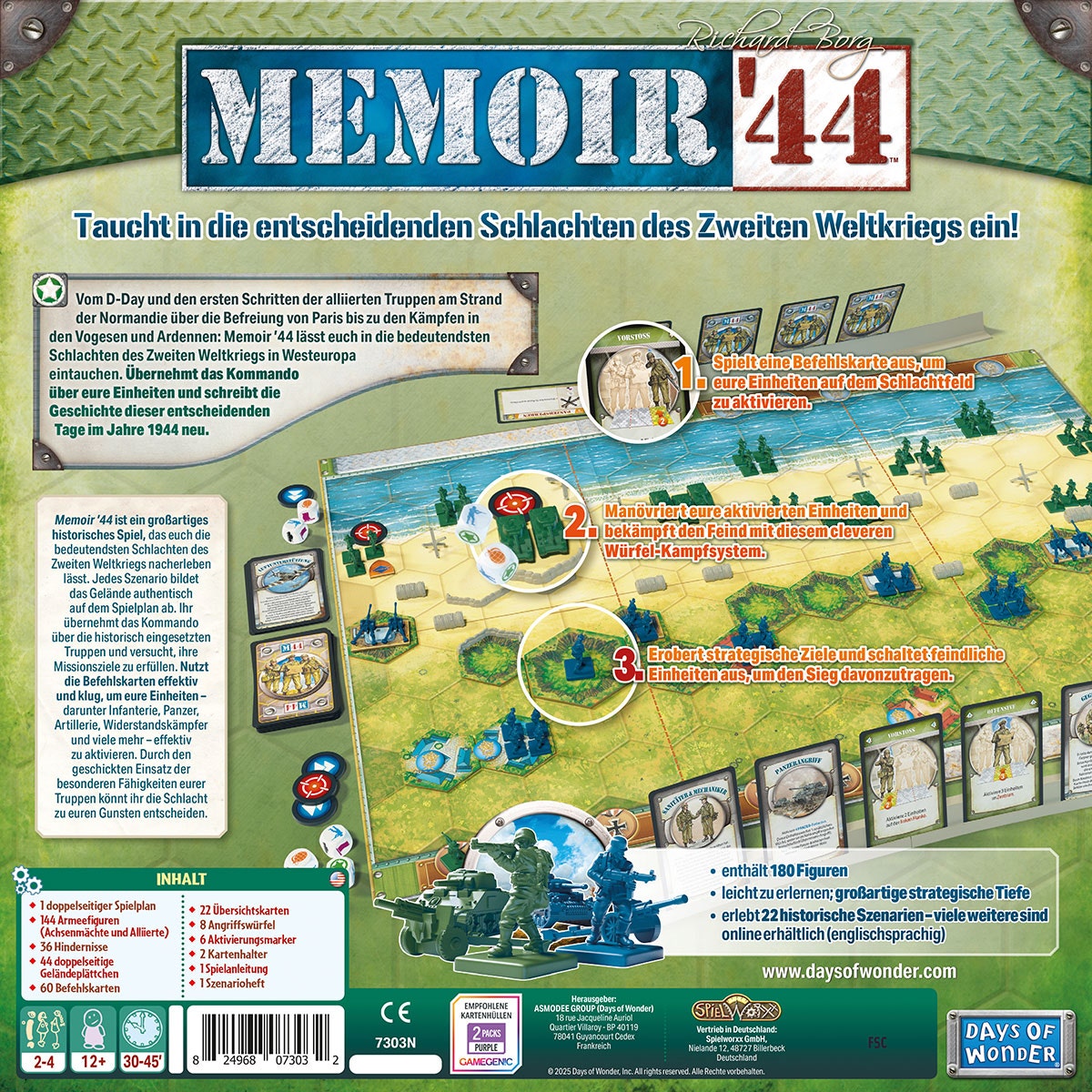 Days of Wonder | Memoir '44 | Deutsch