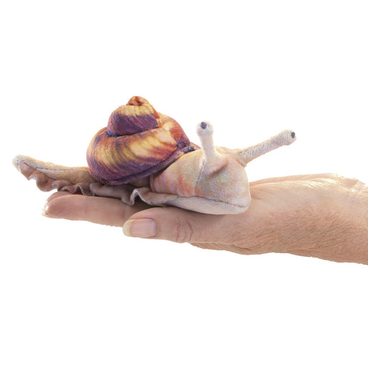 Folkmanis Puppets | Mini Snail / Mini Schnecke