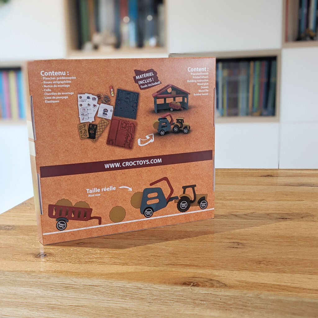 Croctoys | Bausatz Nathan - Der Traktor und sein Hof