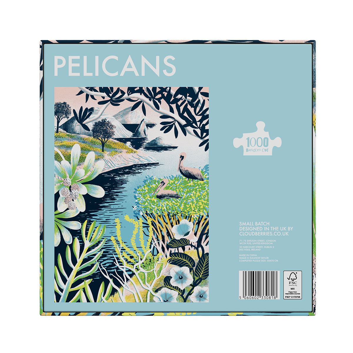 Cloudberries | Pelicans | Puzzle | 1000 Teile | Kleinserie