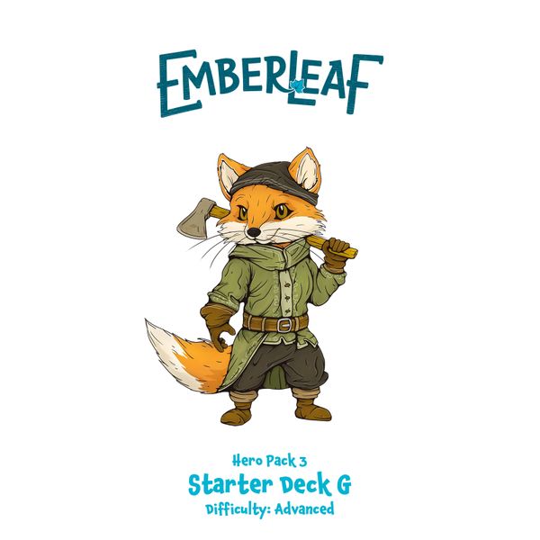 Emberleaf Hero Pack 3 Starter Deck G Charakterillustration Fuchs