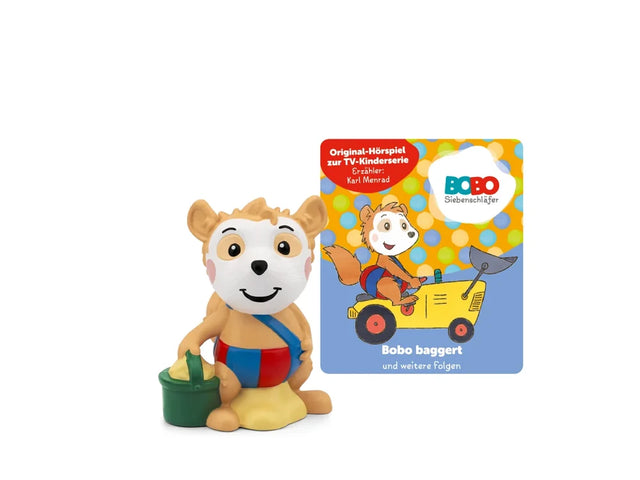 Tonie Hörfigur Bobo baggert und weitere Folgen (Neuauflage) mit Produktverpackungskarte