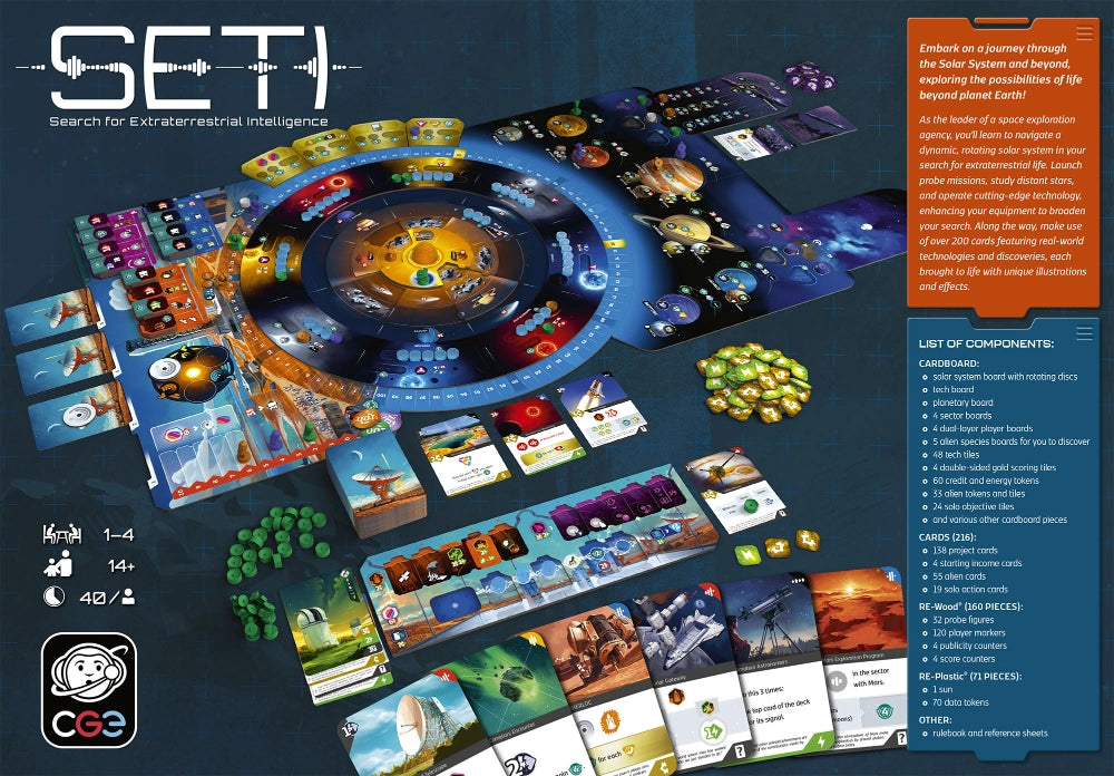 SETI: Auf der Suche nach außerirdischem Leben | Czech Games Edition