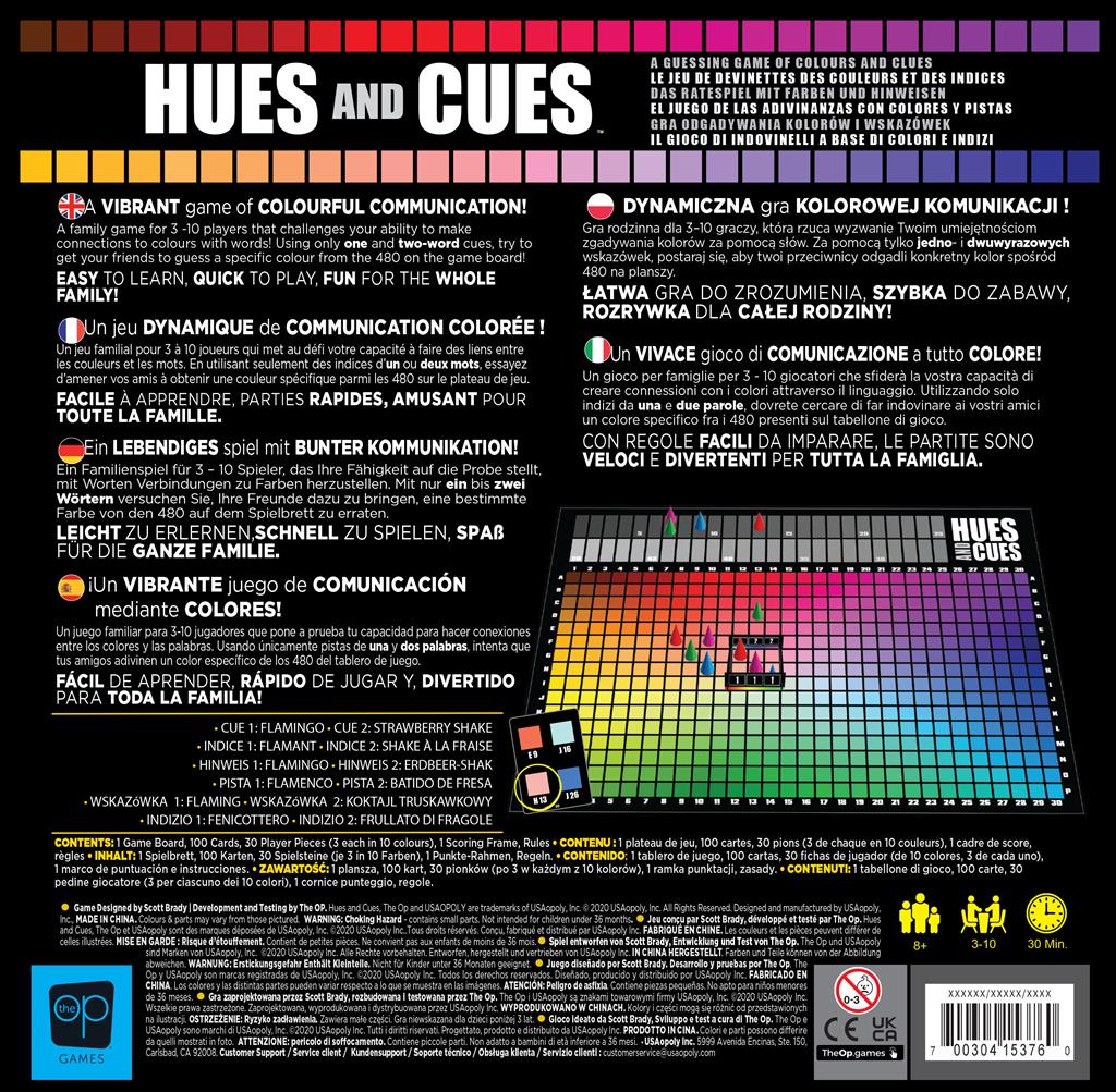 Hues and Cues | USAopoly | Multilingual