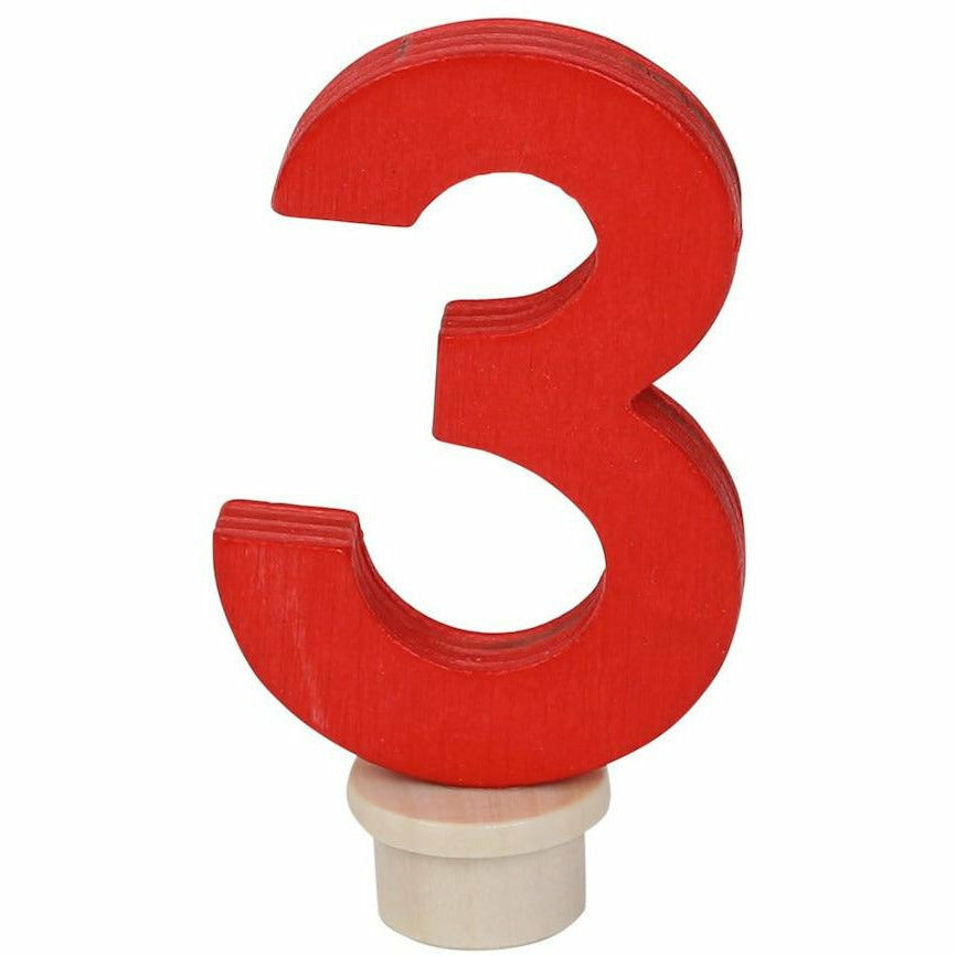 Ahrens | Geburtstagszahl aus Holz - 3
