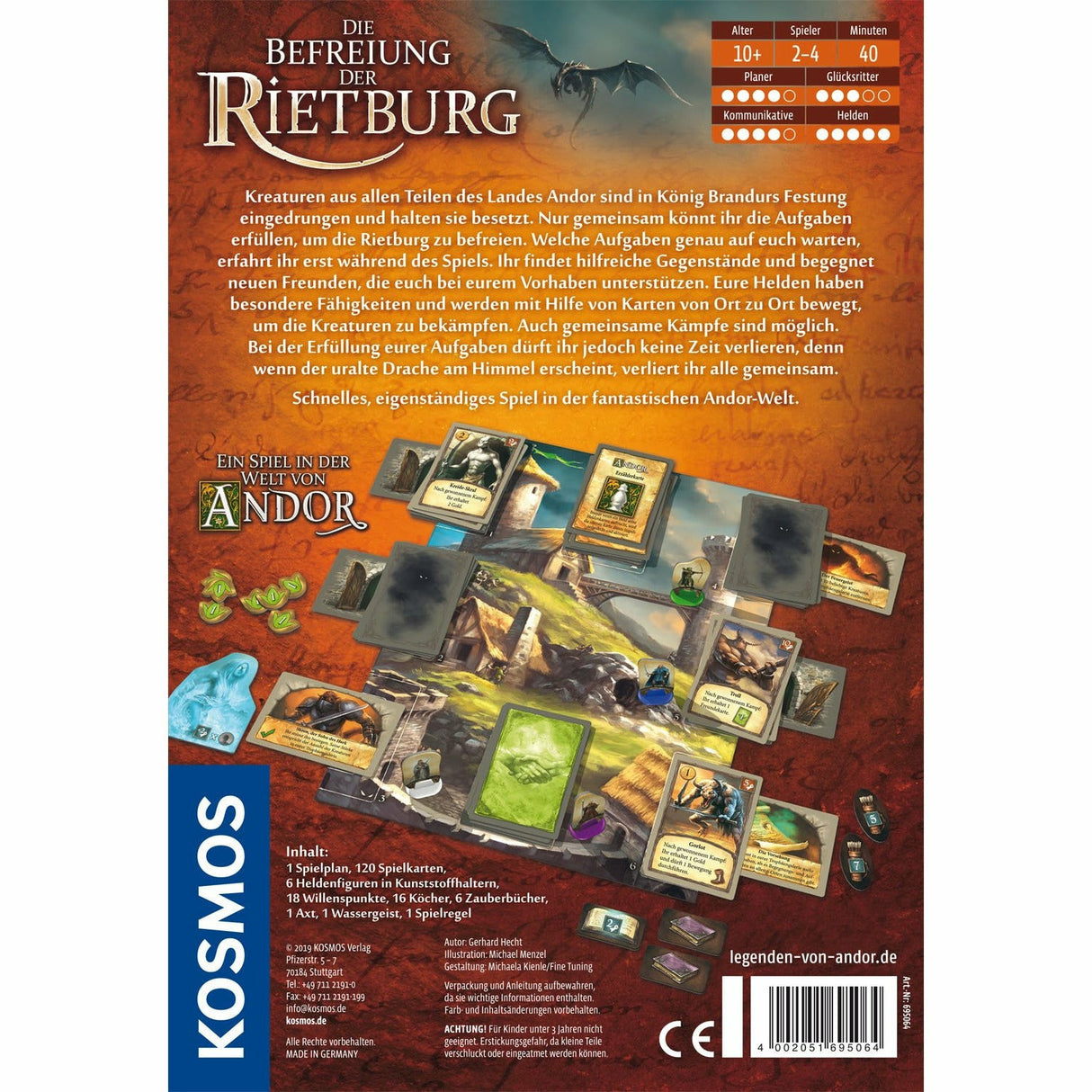 Die Befreiung der Rietburg - Ein Spiel in der Welt von Andor