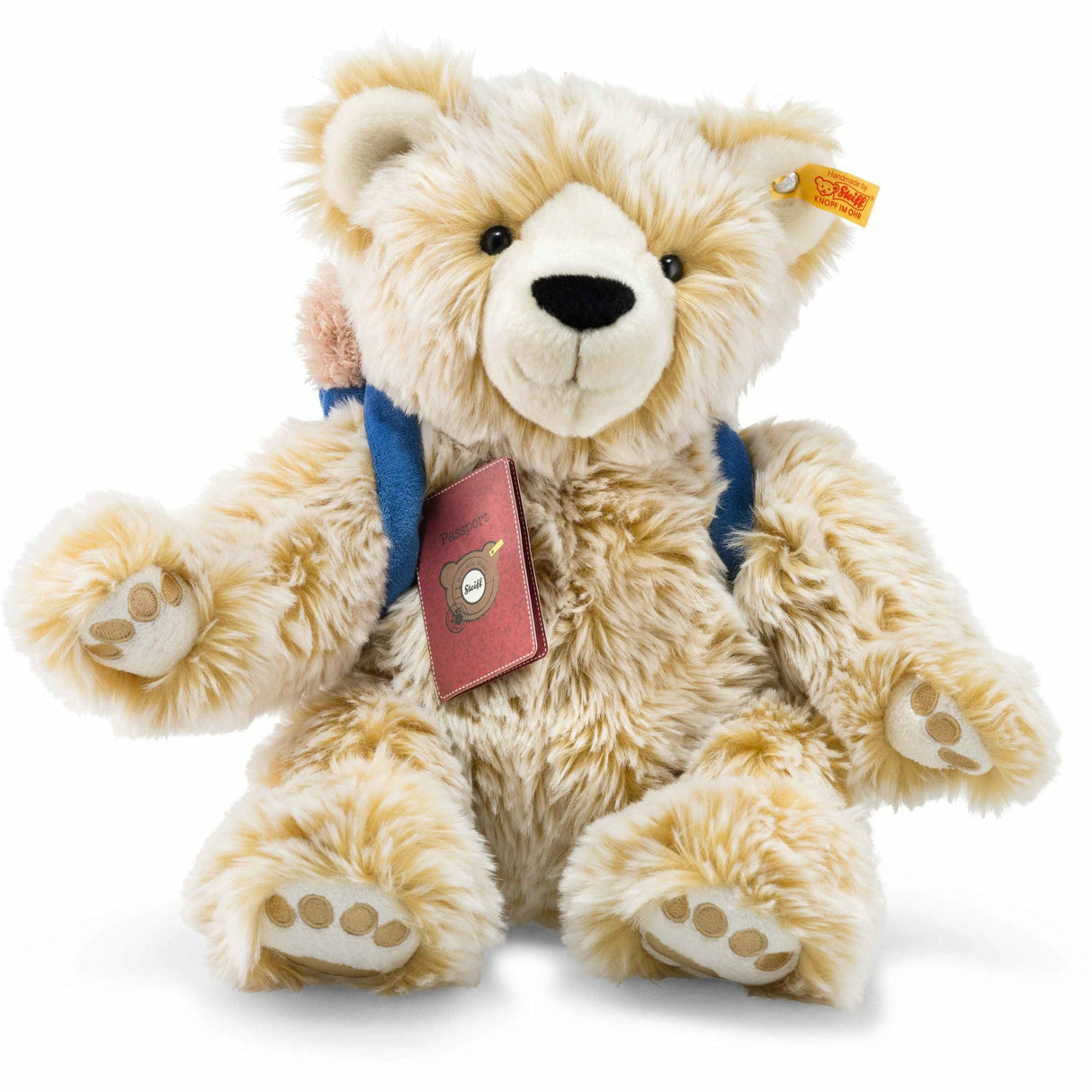 Teddyb.Lars Weltenbummler 38 blond gesp.