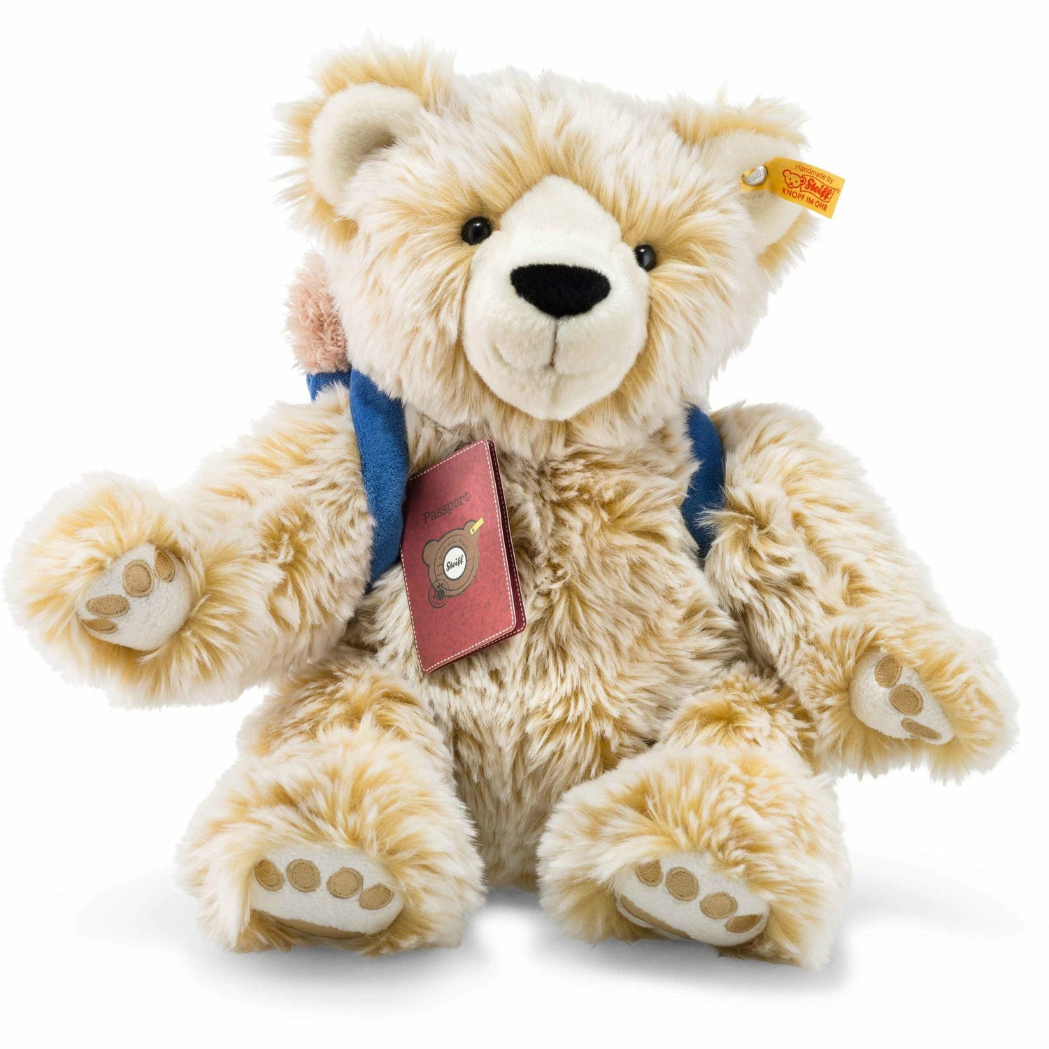 Teddyb.Lars Weltenbummler 38 blond gesp.