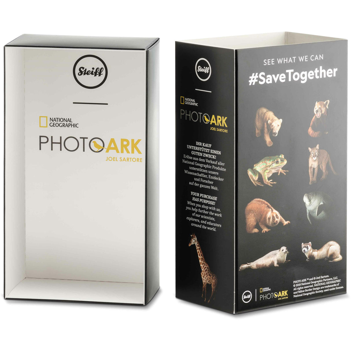 Steiff® | National Geographic Löwe in Geschenkbox | 13 cm