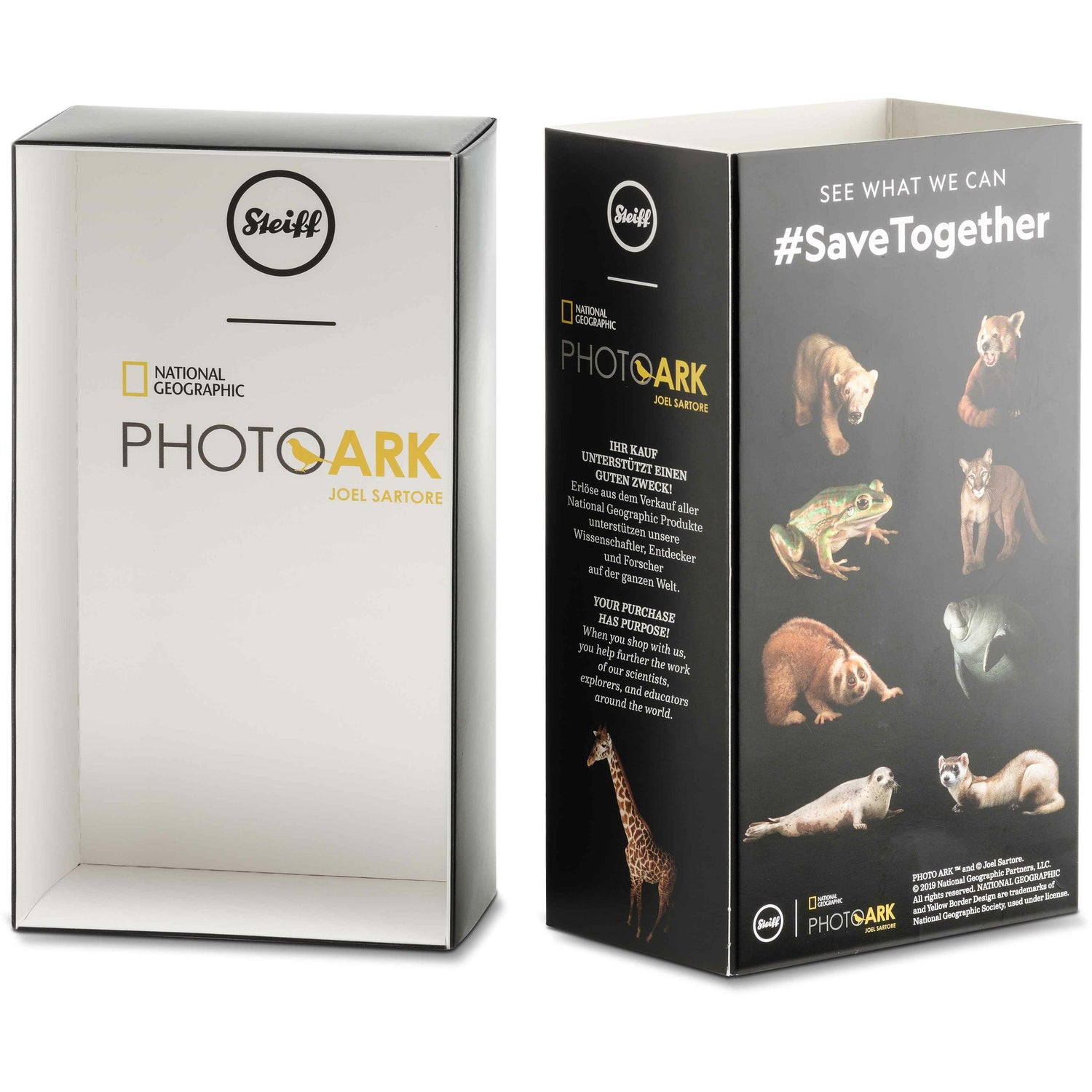 Steiff® | National Geographic Löwe in Geschenkbox | 13 cm