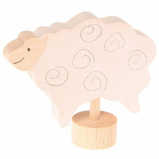 Grimm's | Steckfigur stehendes Schaf