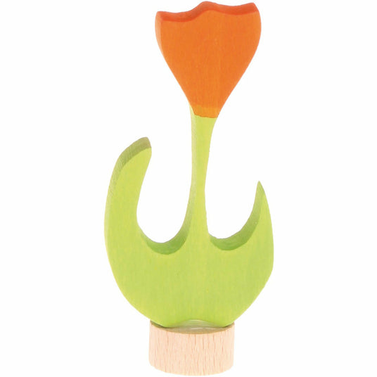 Grimm's | Steckfigur orangene Tulpe