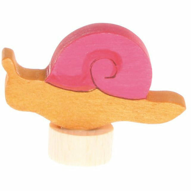 Grimm's | Steckfigur Rosa Schnecke