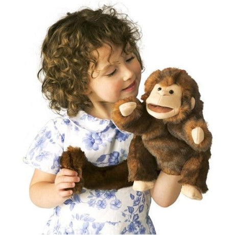 Folkmanis Puppets | Braunes Äffchen / Monkey