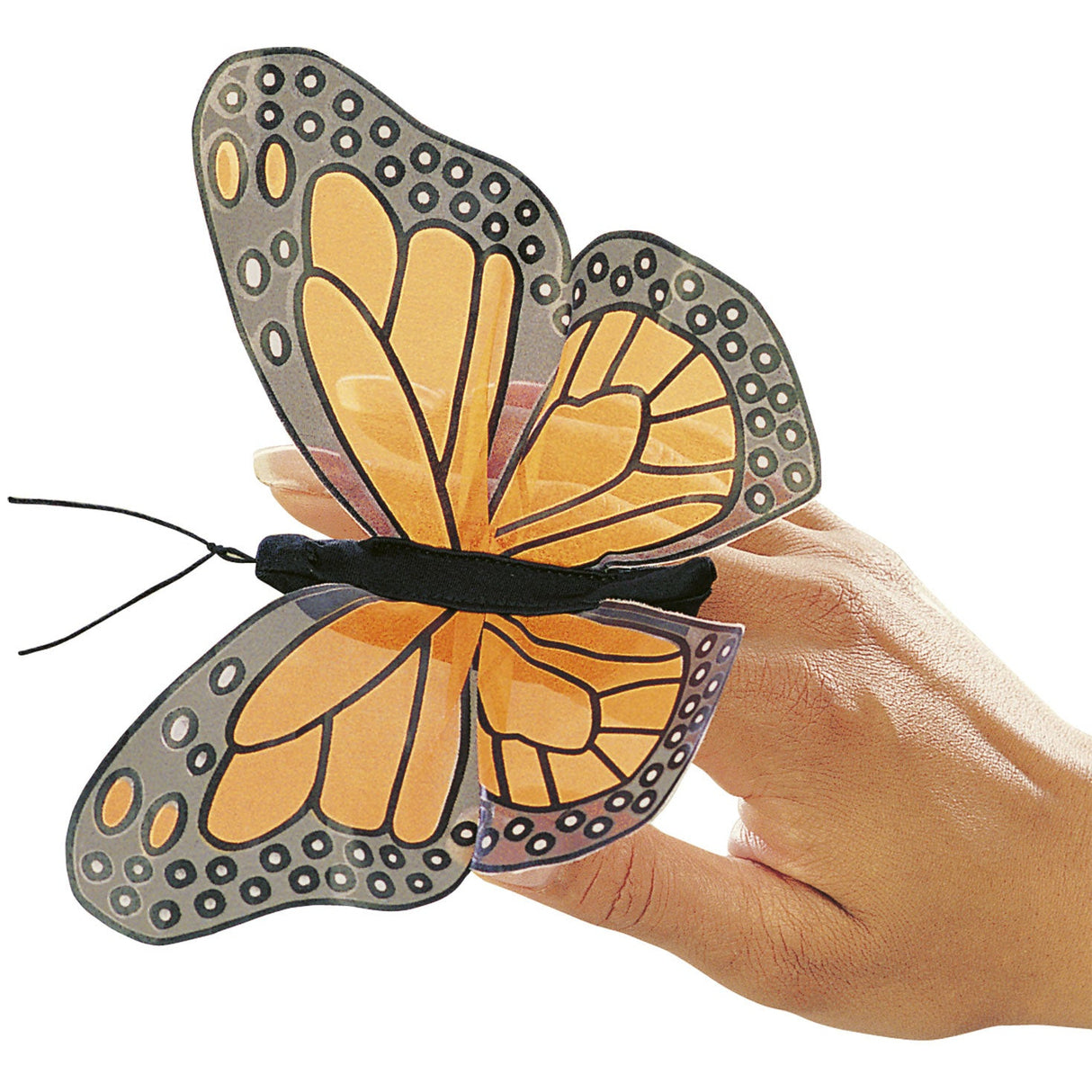 Folkmanis Puppets | Mini Monarchsschmetterling / Mini Monarch Butterfly