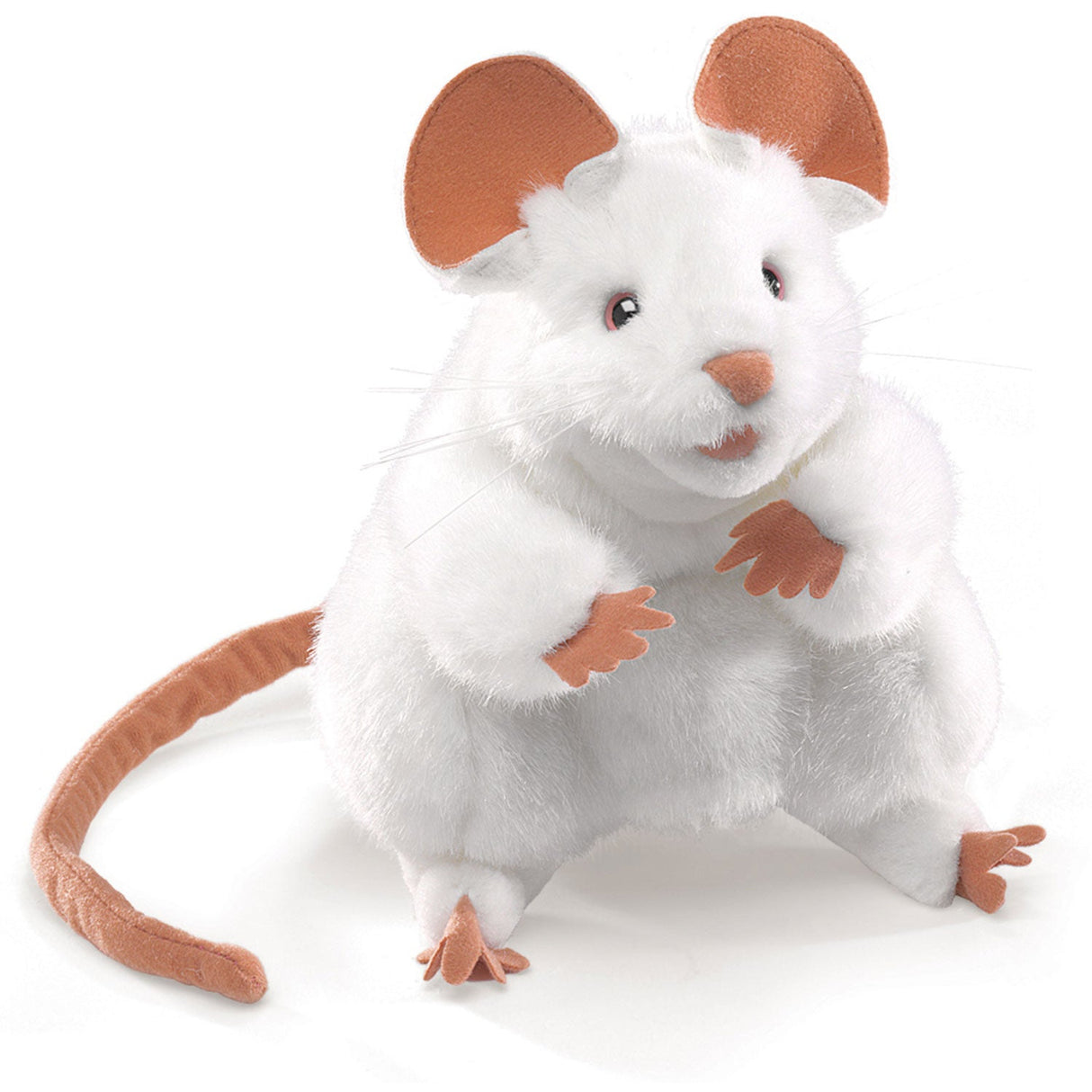 Folkmanis Puppets | Weiße Maus / White Mouse