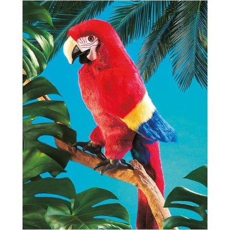 Folkmanis Puppets | Ara / Scarlet Macaw