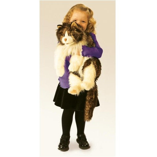Folkmanis Puppets | Wuschelige Katze / Ragdoll Cat