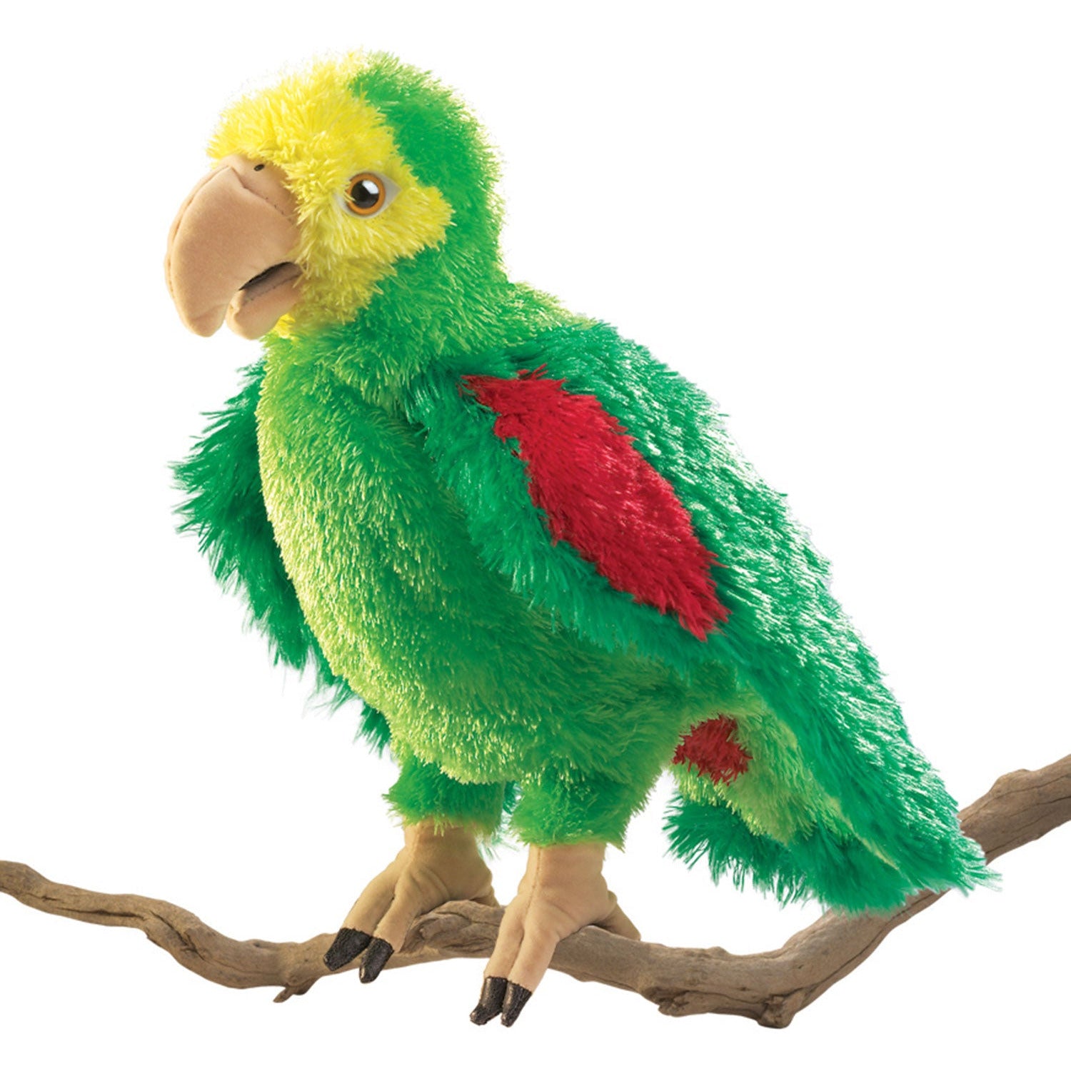 Folkmanis Puppets | Amazonen-Papagei / Amazon Parrot