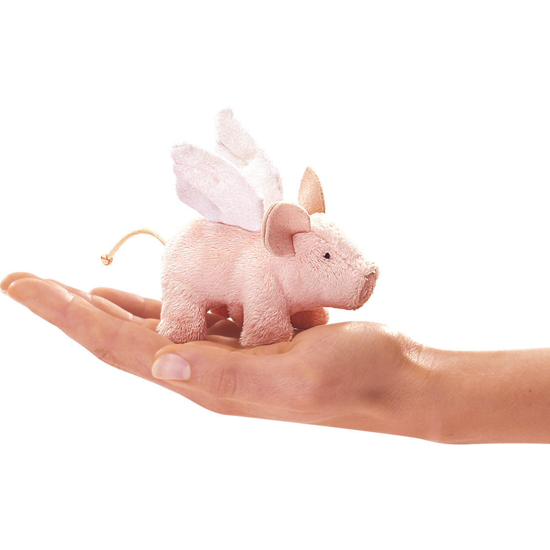 Folkmanis Puppets | Mini Schwein mit Flügeln / Mini Winged Piglet
