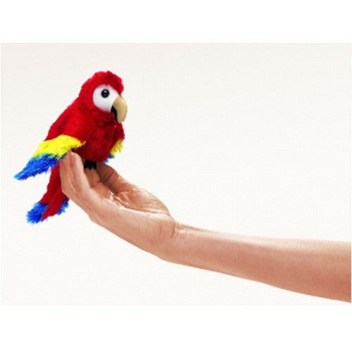 Folkmanis Puppets | Mini Papagei / Mini Scarlet Macaw