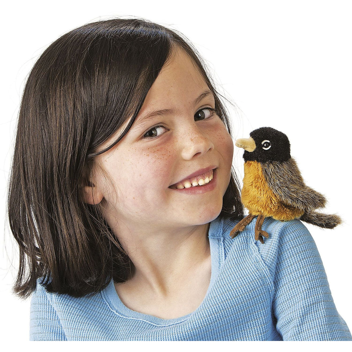 Folkmanis Puppets | Mini Rotkehlchen - Mini Robin