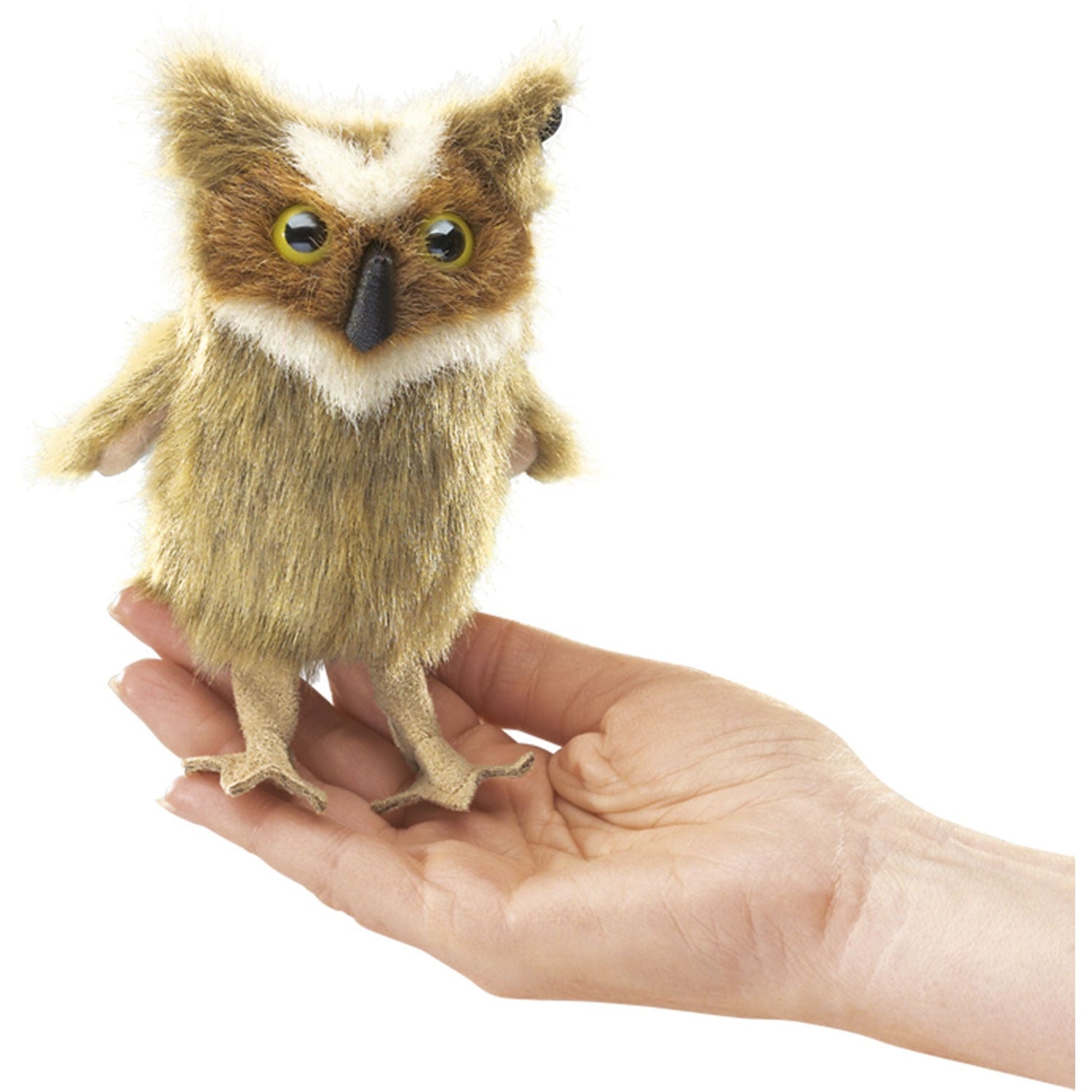 Folkmanis Puppets | Mini Uhu / Mini Great Horned Owl
