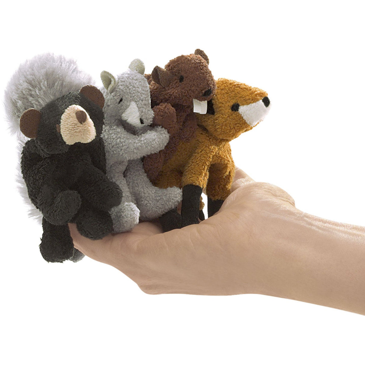 Folkmanis Puppets | Spielset Waldtiere / Woodland Animal Set