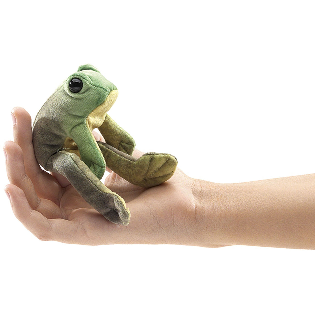 Folkmanis Puppets | Mini sitzender Frosch / Mini Sitting Frog